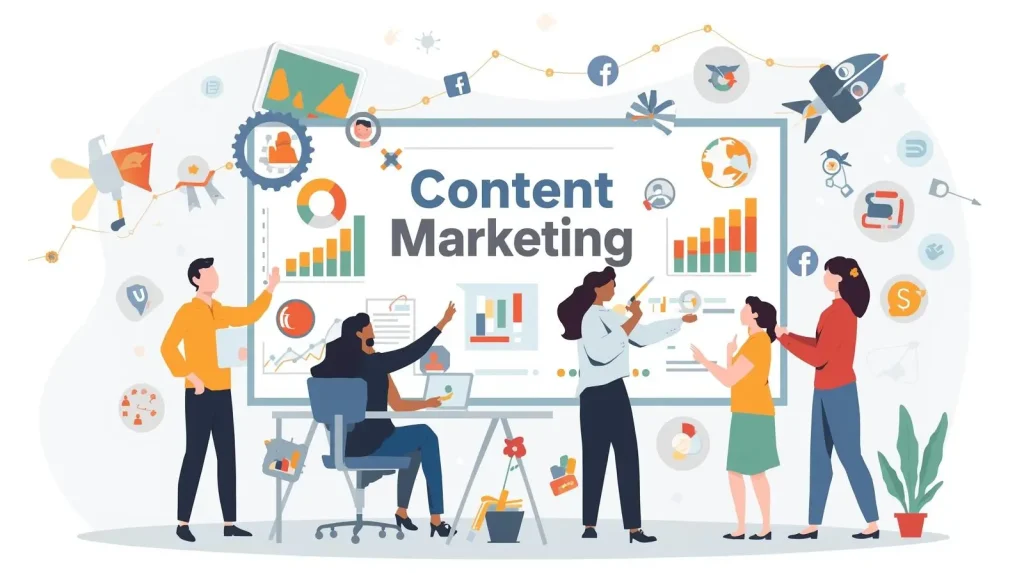 Content Marketing: Definition, Purpose, Types, Benefits. A Beginner's Guide content marketing
